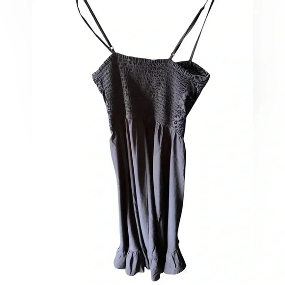 Anthropologie Band of the Free size small black bustier high low dress. VGUC - Picture 5 of 15